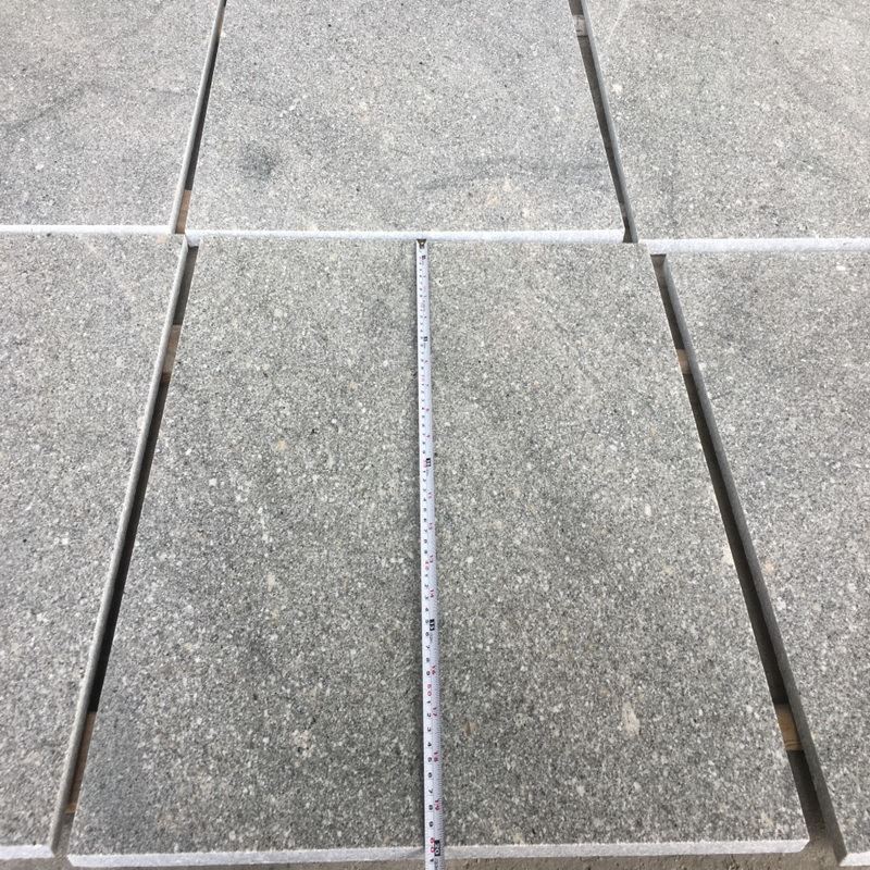 polished grey granite