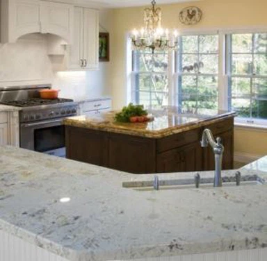 Bahagian atas sebelah granit semulajadi