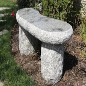 White Granite Bench