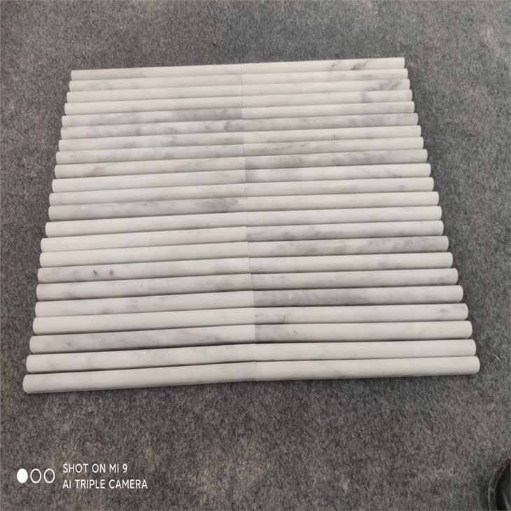 Jubin Skirting Marmer Putih Oriental