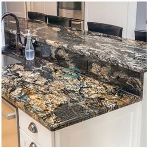 Countertop Granit Emas Hitam
