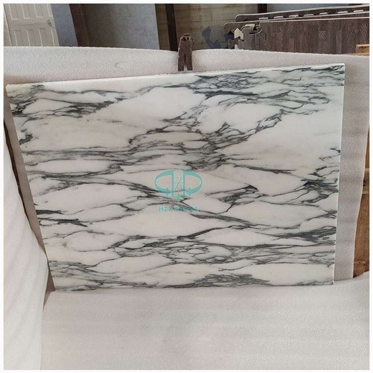 Arabescato White Marble Flooring