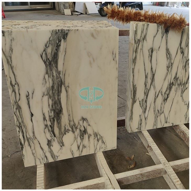 White Arabescato Marble Tiles