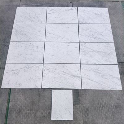 Jubin Marmar Putih Bianco Carrara